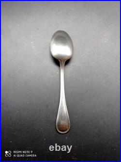 11 cuillères à café Moka Christofle en métal argenté modèle ALBI 10 cm +boite