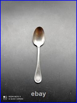 11 cuillères à café Moka Christofle en métal argenté modèle ALBI 10 cm +boite