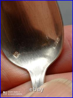 11 cuillères à café Moka Christofle en métal argenté modèle ALBI 10 cm +boite