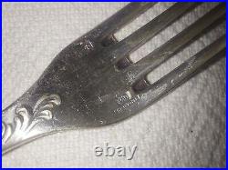 11 fourchettes en métal argenté Christofle modèle Marly
