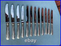 12 Couteaux Christofle Modele Albi En Metal Argente Menagere Argenterie