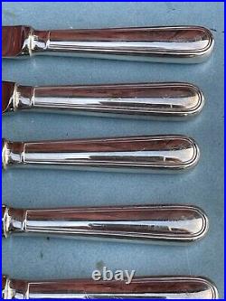 12 Couteaux Christofle Modele Albi En Metal Argente Menagere Argenterie