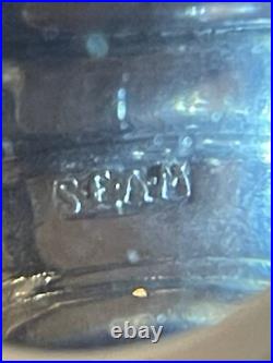 12 Couteaux SFAM Entremet Modèle Prenez Moi En Métal Argenté 21,8cm