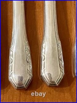 12 Couteaux SFAM Entremet Modèle Prenez Moi En Métal Argenté 21,8cm