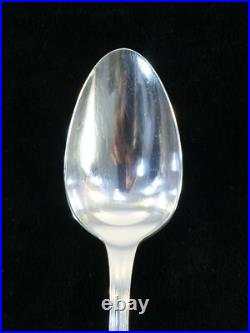 12 Cuilleres a soupe CHRISTOFLE en métal argenté modele SPATOURS