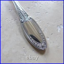 12 FOURCHETTES à GATEAUX ERCUIS modèle EMPIRE métal argenté couverts 16 cm