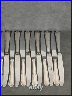 12 Grands Couteaux, Guy Degrenne, Métal argenté Modèle (Spatours)