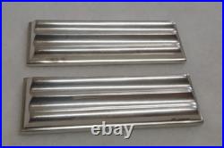12 Porte-couteaux En Metal Argente De Christofle Modele Ondulations Luc Lannel