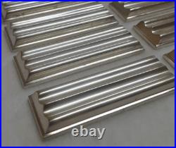 12 Porte-couteaux En Metal Argente De Christofle Modele Ondulations Luc Lannel