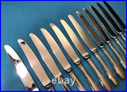 12 couteau entremet CHRISTOFLE modèle CLUNY métal argenté Couvert 19,5cm Fromage