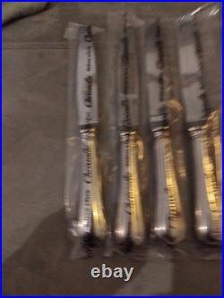 12 couteaux CHRISTOFLE modèle SPATOURS métal argenté