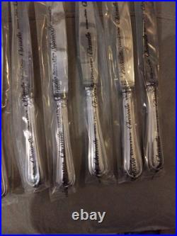 12 couteaux CHRISTOFLE modèle SPATOURS métal argenté