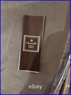 12 couteaux CHRISTOFLE modèle SPATOURS métal argenté