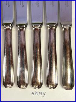 12 couteaux à dessert CHRISTOFLE modèle AMERICA métal argenté 19,5 cm couvert