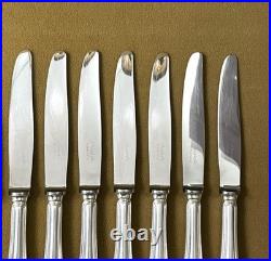 12 couteaux à entremet CHRISTOFLE modèle SPATOURS métal argenté Couvert 19,5 cm