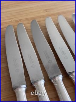 12 couteaux a entremets CHRISTOFLE modèle BORÉAL métal argenté