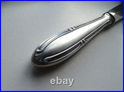 12 couteaux en métal argenté RENEKA modele ART DECO 12 pers 25 cm LOT 1