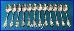 12 couverts a entremets LIBERTY modèle TULIPES métal argenté VICTOR SAGLIER 18,5