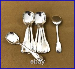 12 cuillère à glace CHRISTOFLE modèle CLUNY métal argenté 12,8 cm Pelle à sorbet