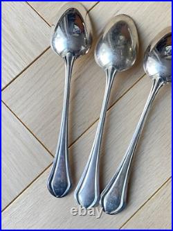 12 cuillères à Soupe CHRISTOFLE en métal argenté Modèle Printania