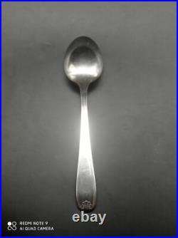 12 cuillères à café déssert Christofle en métal argenté modèle Coquille Marot