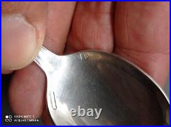 12 cuillères à glace Christofle en métal argenté, modèle SPATOUR, 13 cm