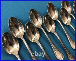 12 cuillères à moka / café expresso CHRISTOFLE modèle MARLY métal argenté 10 cm