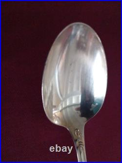 12 cuilleres a soupe en métal argenté Christofle modèle Marly