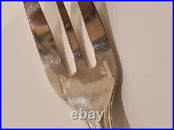 12 fourchette à gateaux CHRISTOFLE modèle SPATOURS métal argenté