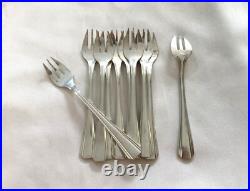 12 fourchette à huitre CHRISTOFLE métal argenté Modèle BOREAL couvert 15cm Table 12 fourchette à huitre CHRISTOFLE métal argenté Modèle BOREAL couvert 15cm Table