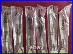 12 fourchettes a entremet en métal argenté modèle orly