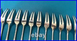 12 fourchettes a escargots ERCUIS modèle MUGUET métal argenté BAGUETTE FIDELIO