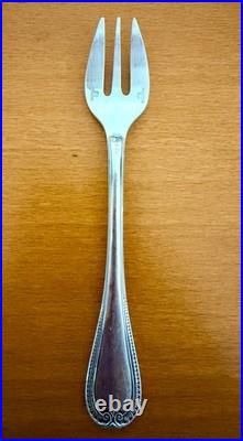 12 fourchettes à huître CHRISTOFLE modèle Malmaison en métal argenté