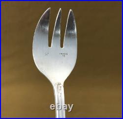 12 fourchettes à huitre ERCUIS modèle LOUIS XV métal argenté Couvert 13,5 cm