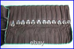 12 fourchettes à huîtres CHRISTOFLE modèle Marly, métal argenté, long. 15 cm B