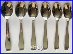 12 grandes cuillères Christofle en métal argenté modèle Atlas longueur 20.5cm
