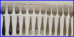 12 grandes fourchettes Christofle en métal argenté modèle Atlas longueur 20.5cm