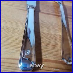 12 grands Couverts 24 Pièces CHRISTOFLE modèle AMERICA métal argenté