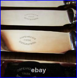 12 petit couteau à dessert Boulenger modèle Louis XV très bon état no Christofle