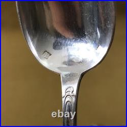 12 petite cuillère à café ARMAND FRENAIS modèle ART NOUVEAU métal argenté 14,7cm