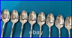 12 petites cuillères CHRISTOFLE modèle MARLY métal argenté couvert 13,5 cm