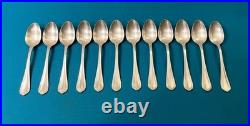 12 petites cuillères CHRISTOFLE modèle SPATOURS métal argenté couvert 13,5 cm