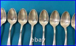 12 petites cuillères CHRISTOFLE modèle SPATOURS métal argenté couvert 13,5 cm