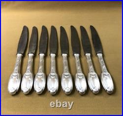 17 couteaux CHRISTOFLE modèle DELAFOSSE métal argenté Couverts Ménagère Table