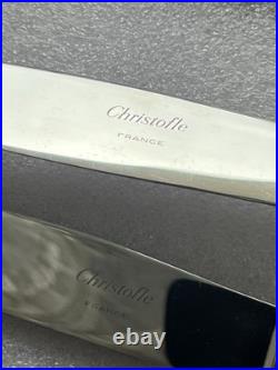 24 Couteaux En Métal Argenté Christofle Modèle Port Royale