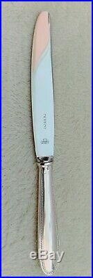 24 Couteaux Métal argenté et lame Inox Nogent Saint-Médard modèle perle
