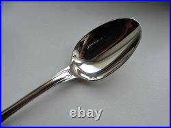 24 couverts à dessert CHRISTOFLE modele coquille VENDOME métal argenté 17 cm