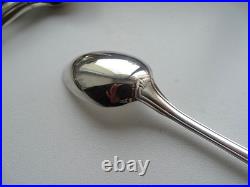 24 couverts à dessert CHRISTOFLE modele coquille VENDOME métal argenté 17 cm