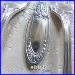 6 COUVERTS A POISSON ERCUIS modèle EMPIRE métal argenté (12 pièces) Lot 2