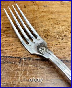 6 Grandes Fourchettes De Table 21 CM Ercuis Modèle Filet Chinon Métal Argenté 6 Grandes Fourchettes De Table 21 CM Ercuis Modèle Filet Chinon Métal Argenté